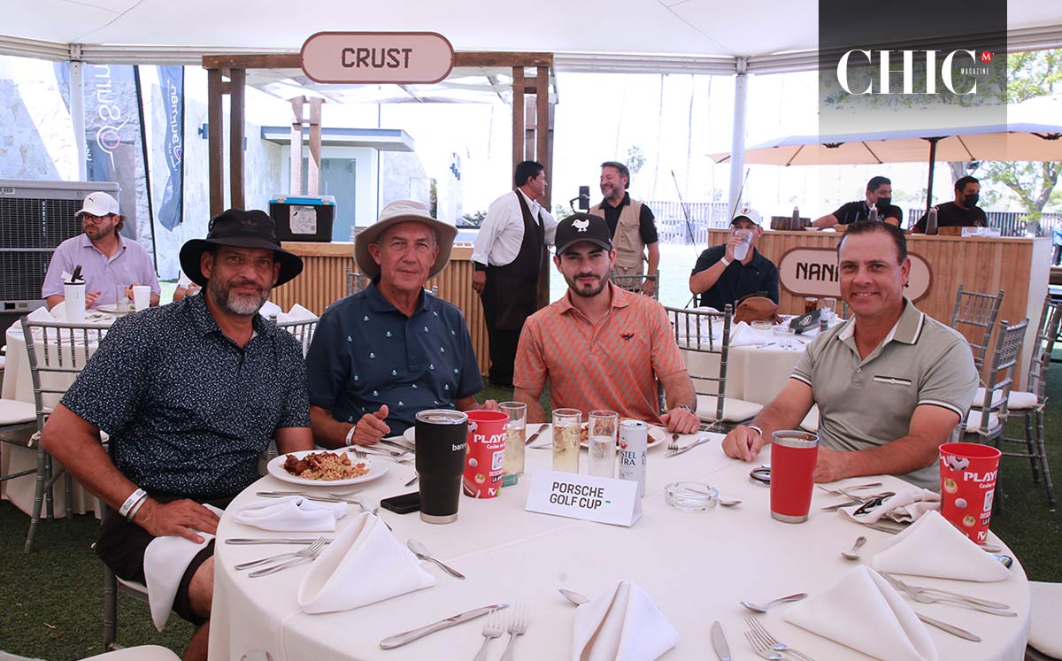 Eduardo Campuzano, Richo Pámanes, Johanan Mansur y Walo Albores