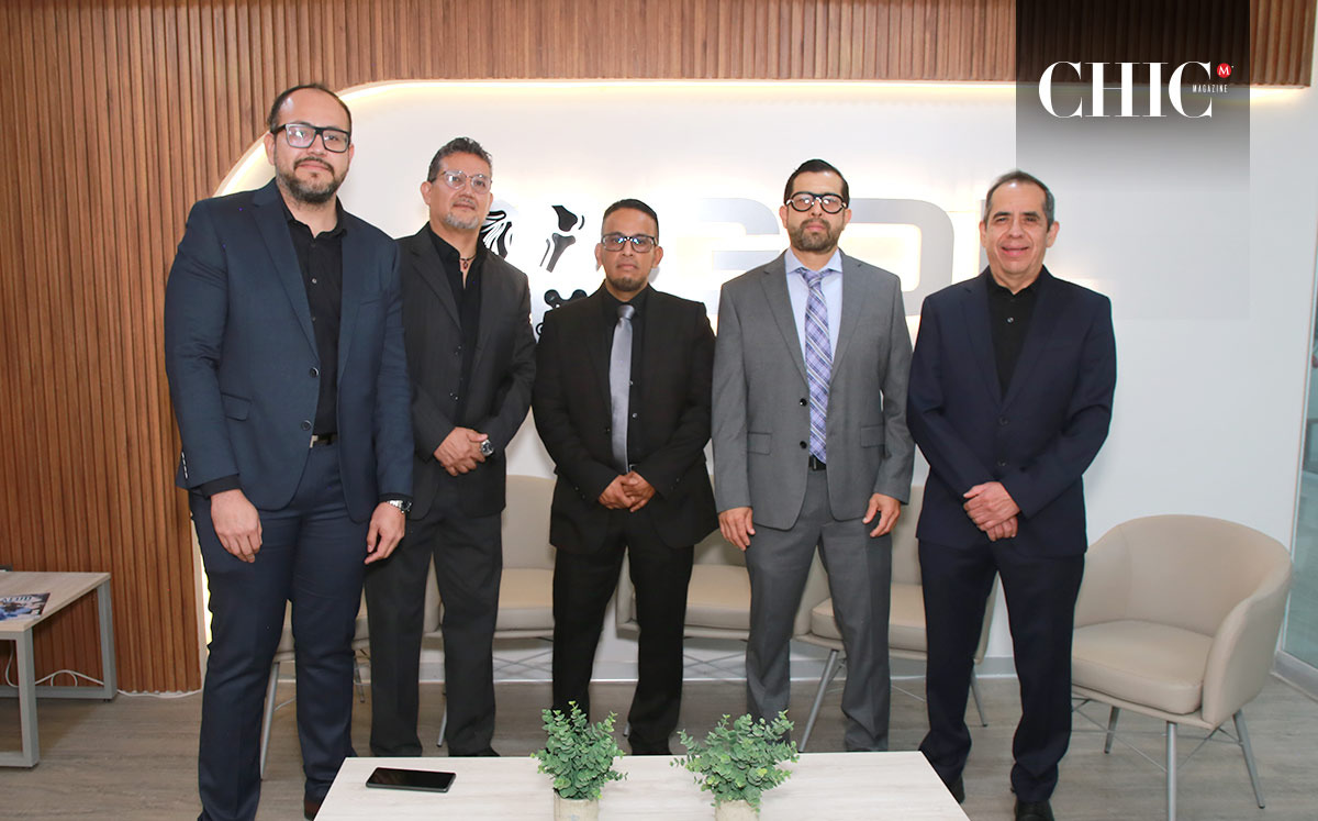 Gustavo Bollaín, Jesús Mascorro, Víctor Guevara, Homero García y Gonzalo Arias