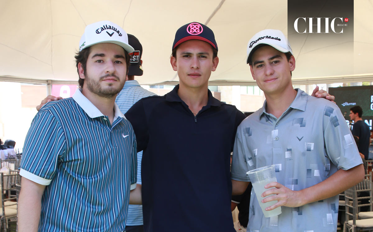 Patricio Pérez, Andrés Barrios y Jacobo Marcos