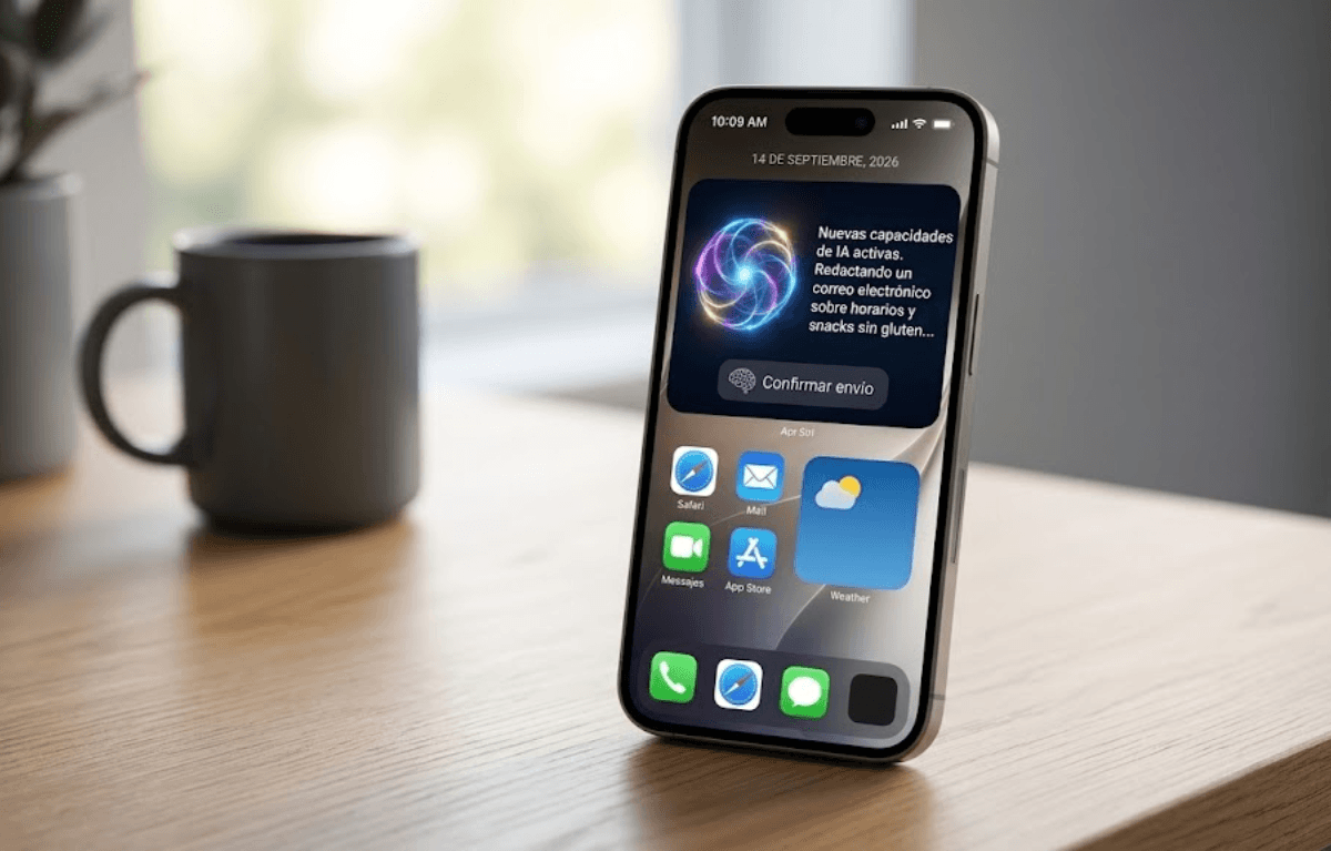 Actualización iOS (Imagen IA)