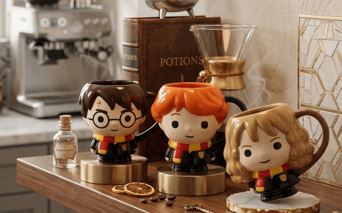 Tazas coleccionables de "Harry Potter" en Sam's Club (Foto: IA/Instagram)