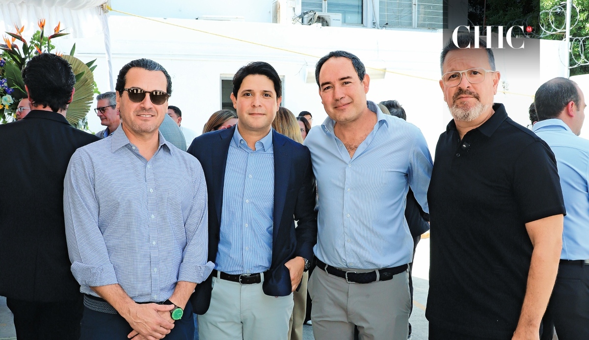 Alberto Villarreal, Eugenio Garza, Carlos Martínez y Bernardo Pozas / Fotos: Roberto Alvarado