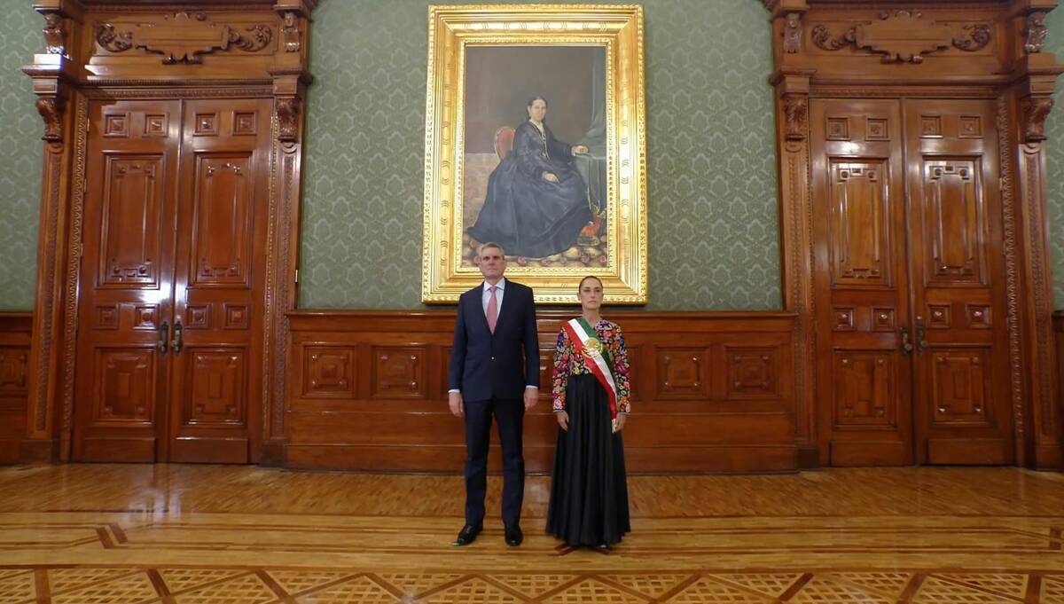 Claudia Sheinbaum: Este fue su atuendo para el Grito de Independencia 2026 (Foto: Gobierno de México)