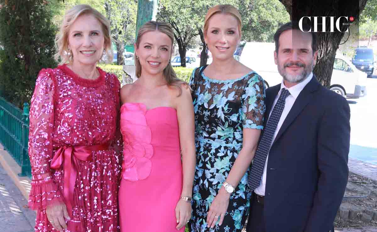 Claudia Zorrrilla, Camila López de González, Bárbara Parás y Eugenio Porte / Fotos: Roberto Alvarado