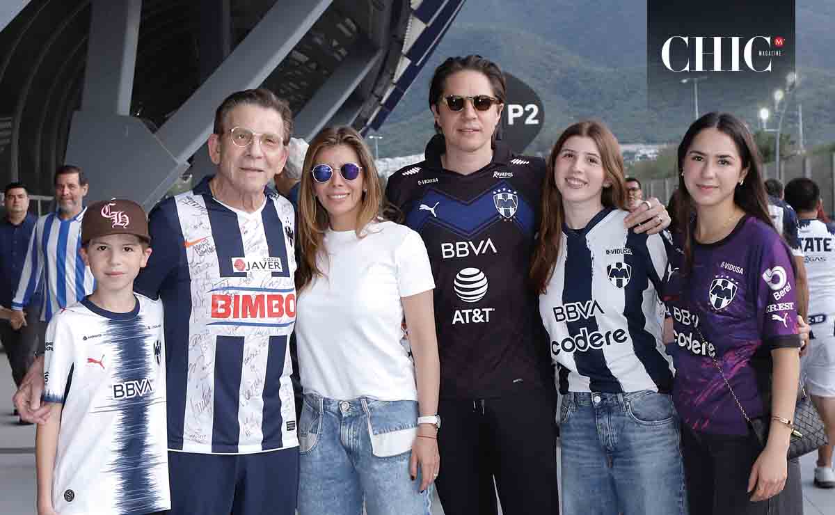 Jax Misrachi, Salomon Marcuschamer, Samantha Marchuschamer de Misrachi, Jonathan Misrachi, Aliah Misrachi y Priscila Torres / Fotos: Roberto Alvarado
