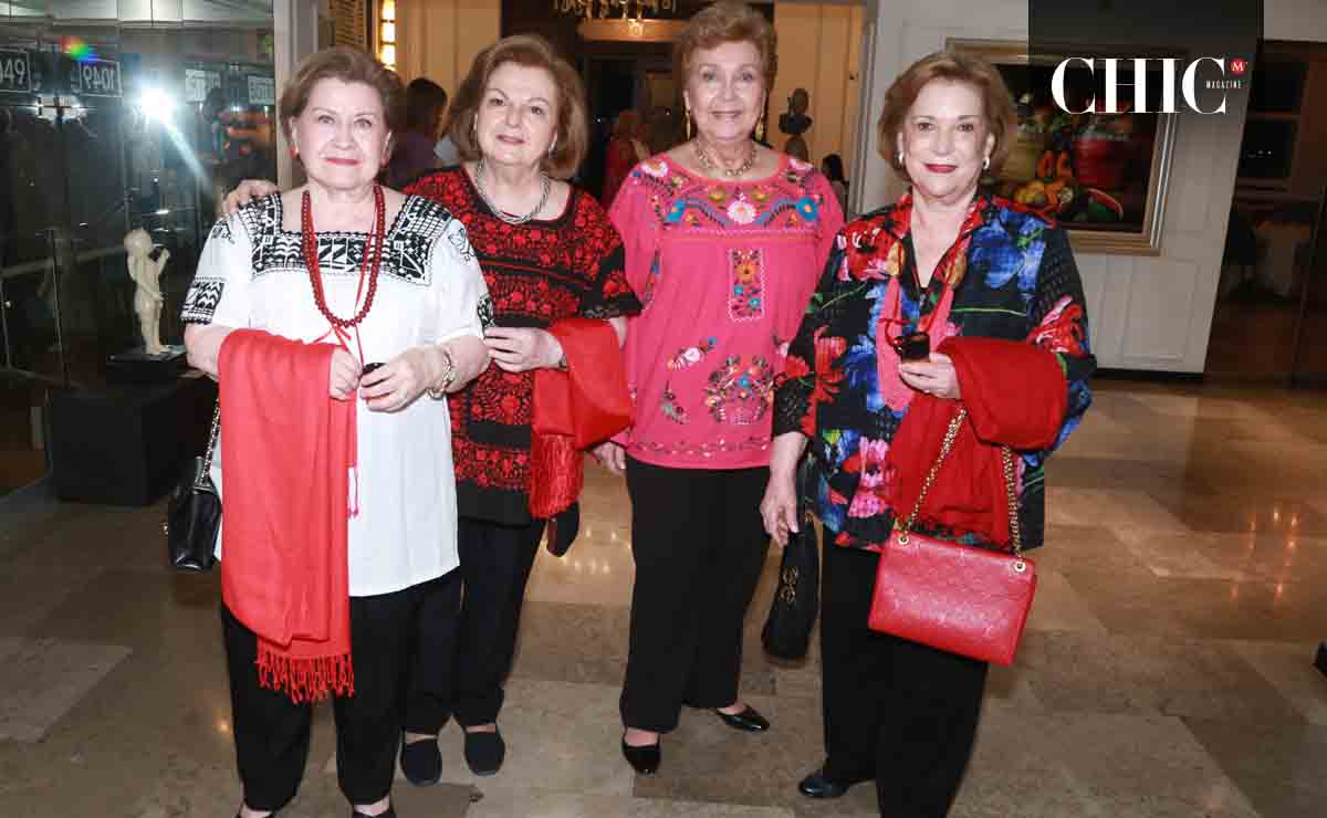 Mame Madero, Tere Zorrilla, Ángela Garza y Elva García de Maldonado / Fotos: Omar Valdez