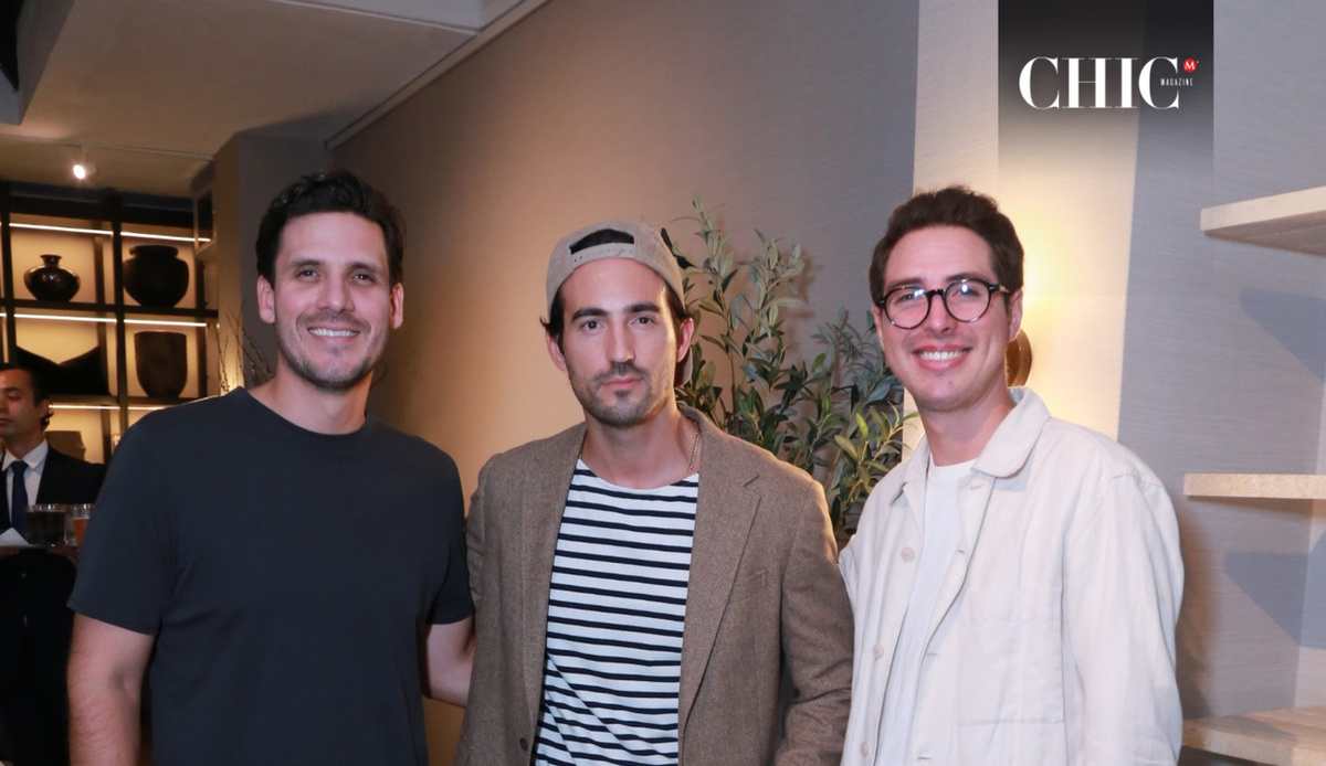 Roberto González, Mario Blásquez y Daniel Calvillo