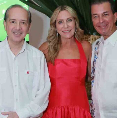 Pablo Mejía, Dora Pérez de Lozano y Gonzalo Lozano / Fotos: Omar Valdez