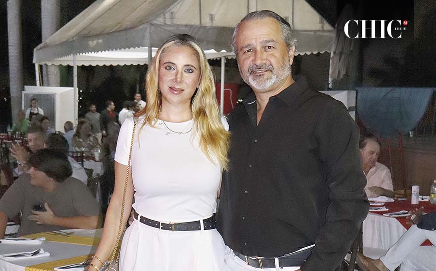Andrea Leal y Leandro Elizondo