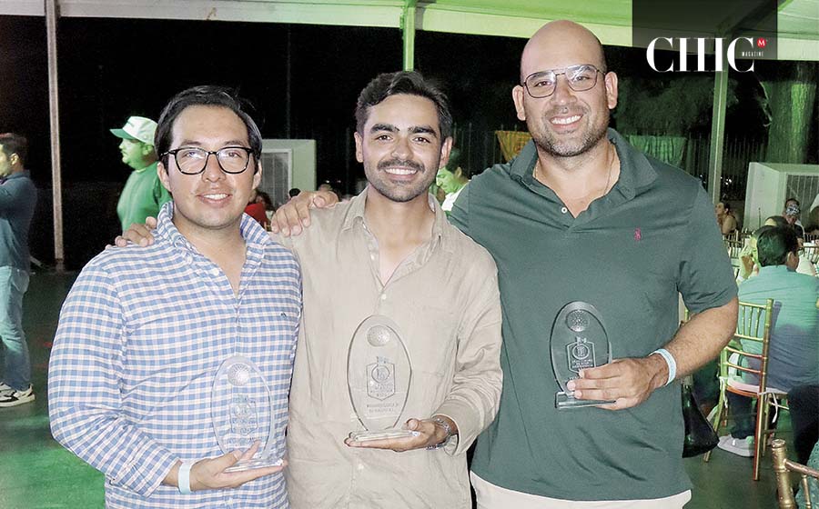 Andrés Salazar, Marco Carrillo y Ramon Ceja