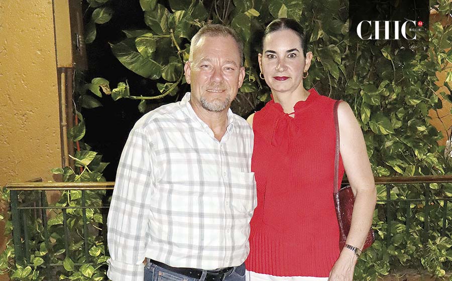 Ángel García y Mireya Blakely
