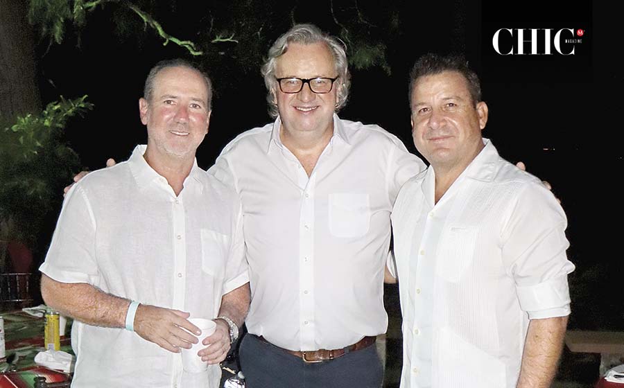 Chacho Gutiérrez, Ángel López y Roberto Rosano