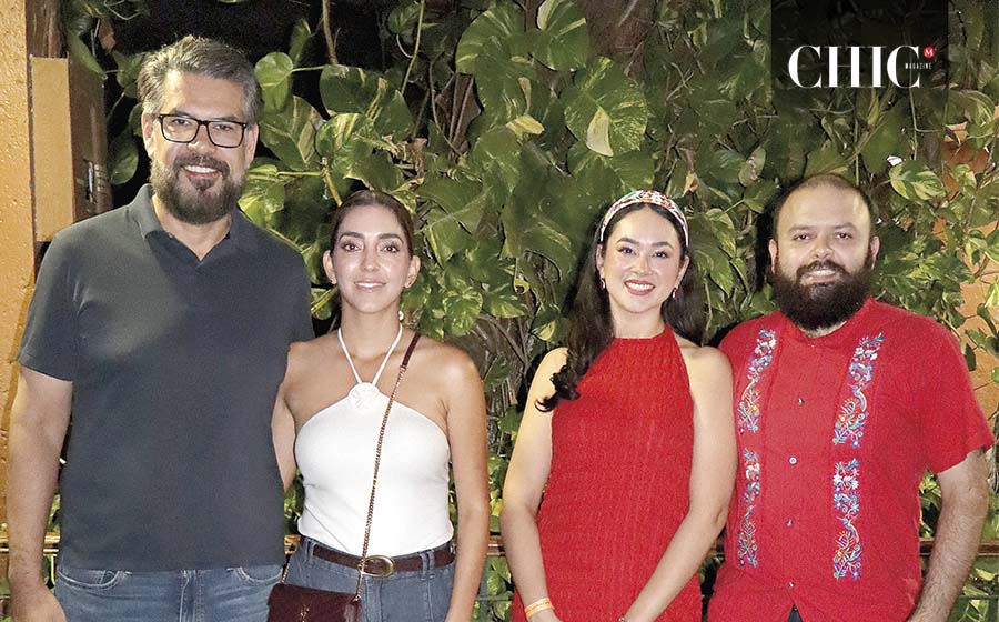 Roberto Pérez, Gaby Trueba, Michelle Bolaños y Gibran Galván