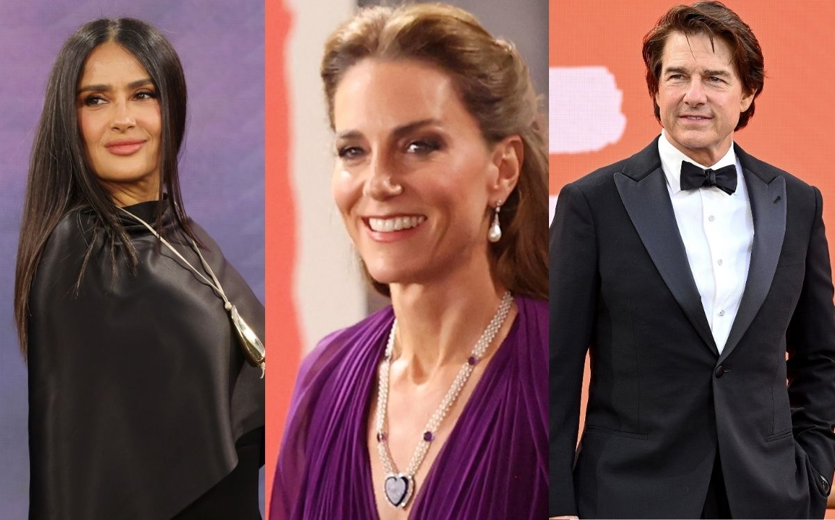 Kate Middleton y Salma Hayek deslumbran en la premiere de “Digger” (Foto: Getty Images)
