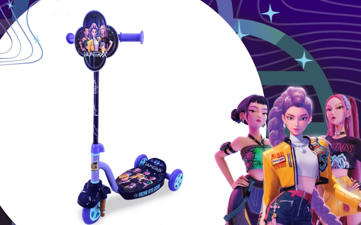 Scooter inspirado en “Las Guerreras K-pop” de Apache (Foto: Amazon/Apache)