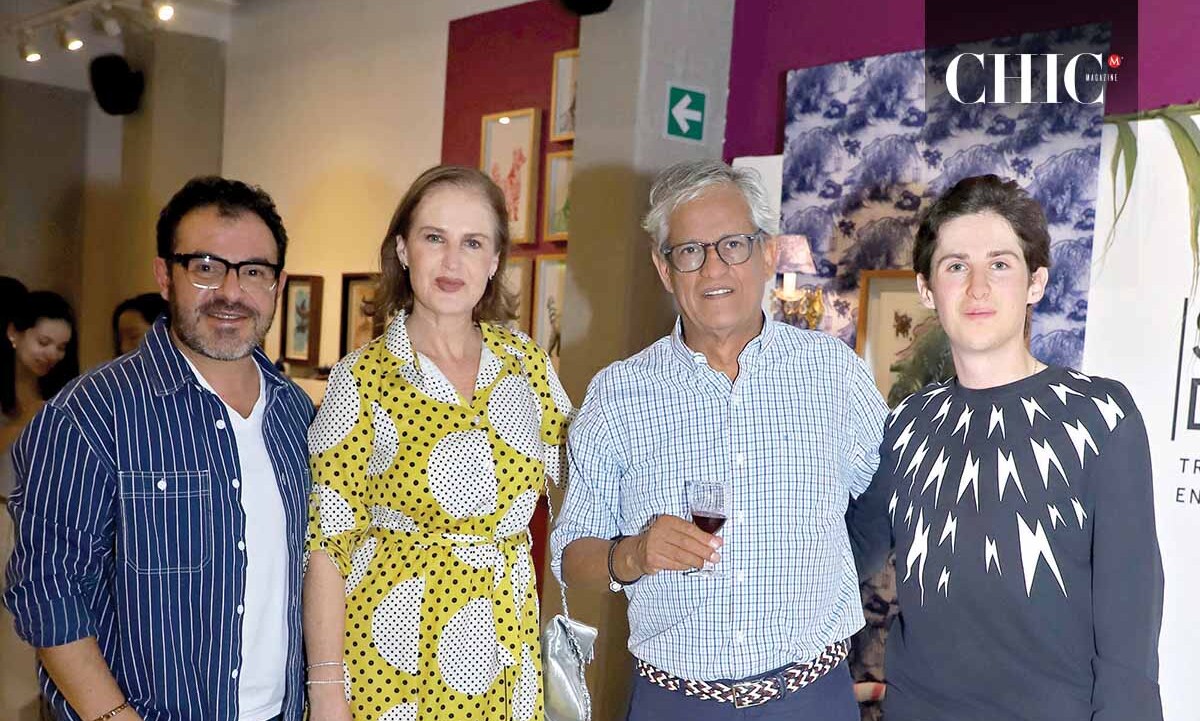 Joe Ibarrien, Ana Joaquina De la Concha, José Bayro y Daniel Muñoz