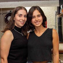 Ana Barroeta y Bibiana Martínez (Fotos: Hugo Zuviri)