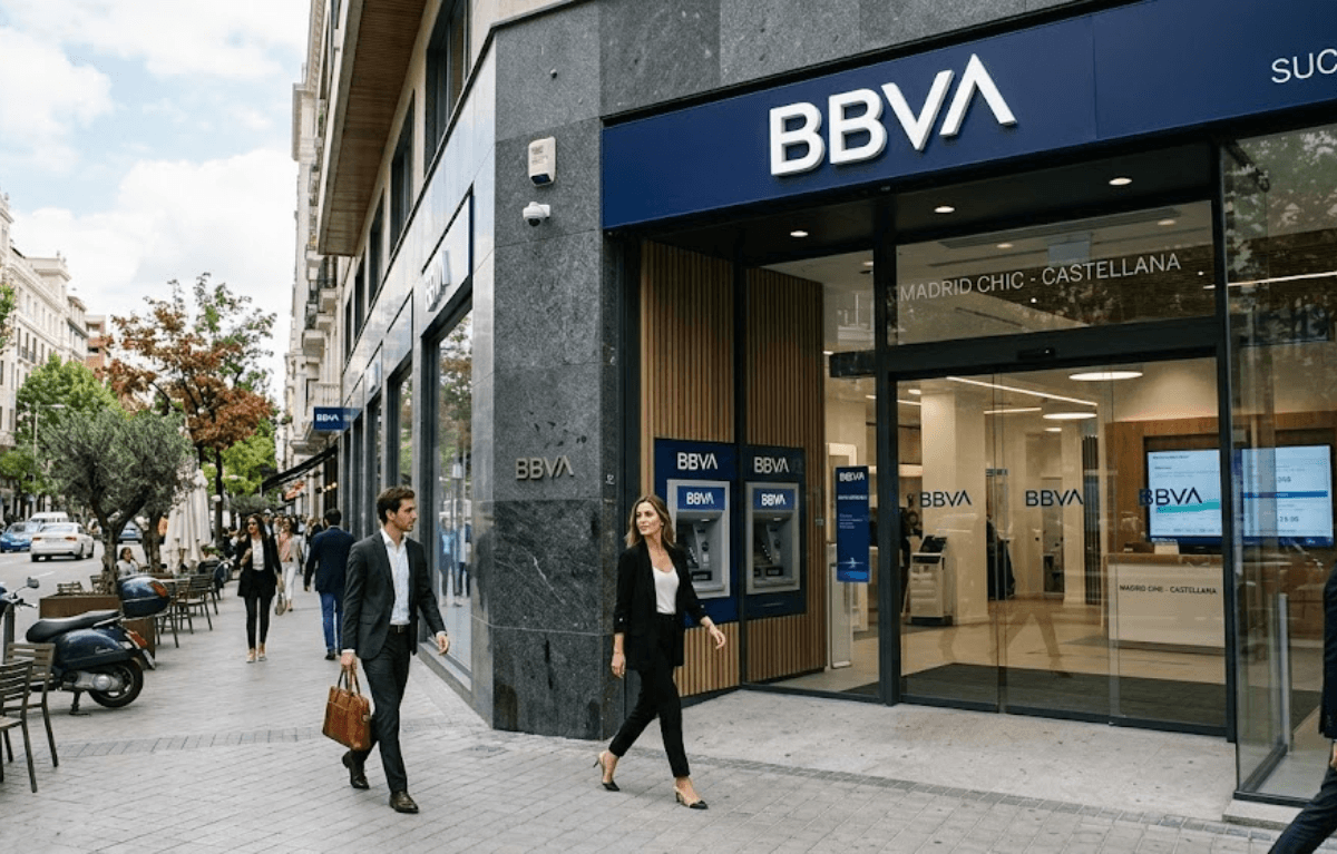 Banco BBVA (Imagen IA)