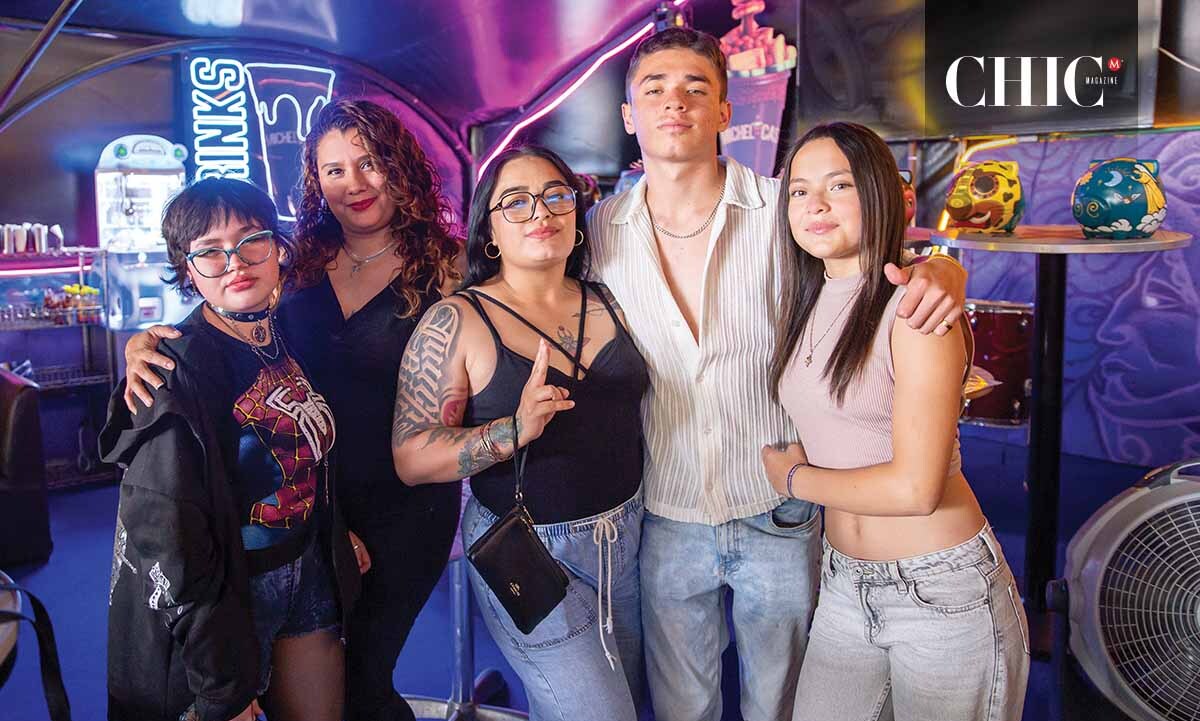 Ivanova Dorantes, Ivanova Méndez, Estefanía Gil, Francisco Yael y Valentina Ruiz