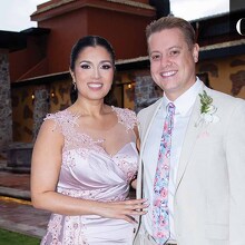 Kimberly Valencia e Ian Patrick Leitch (Fotos: Hugo Zuviri)