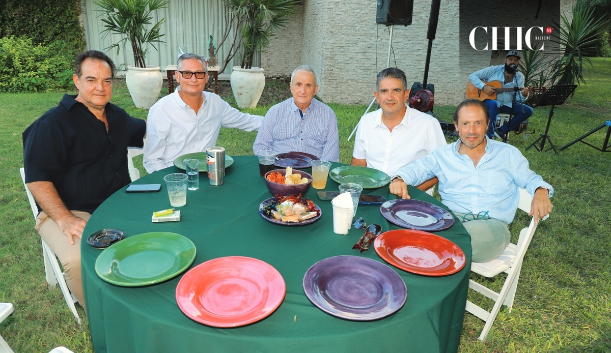 Raul Pruneda, Gerardo Benitez, Jaime Gonzalez, Enrique Elizondo y Rodrigo Gonzalez / Foto: Omar Valdez