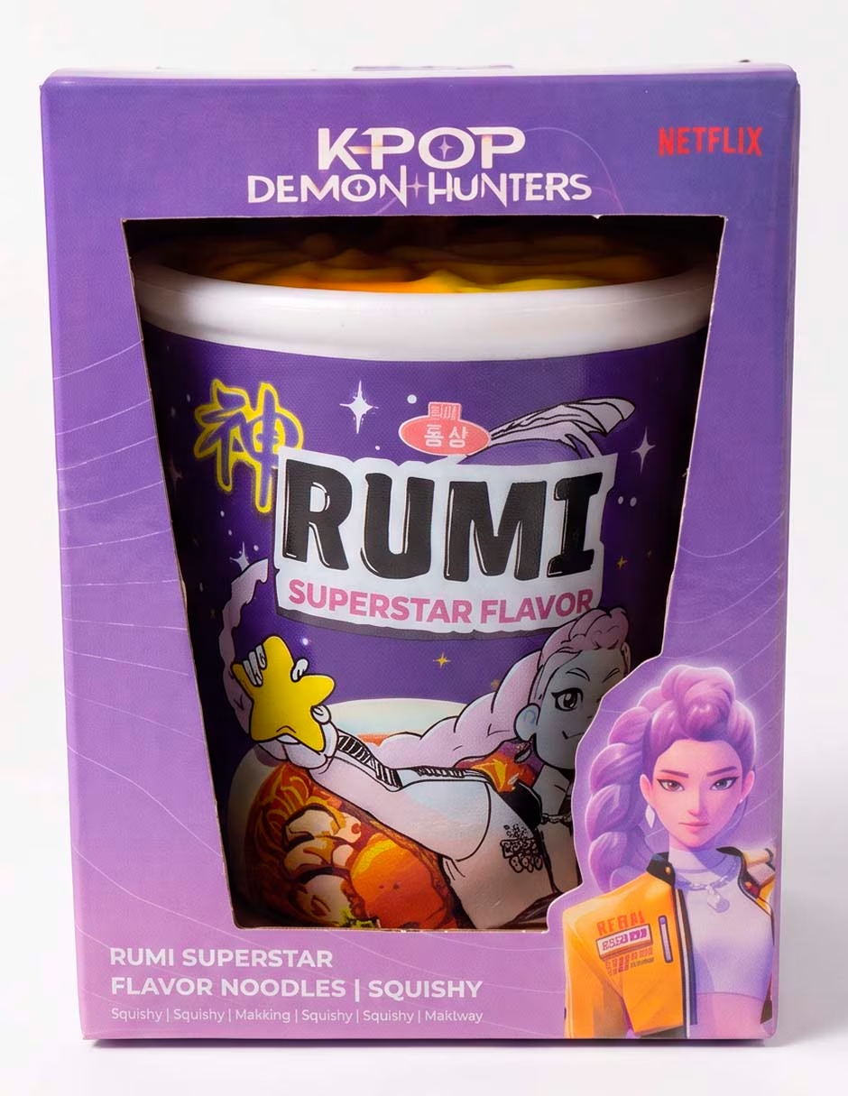 Así es el squishy de ramen inspirado en Rumi de “Las Guerreras K-Pop” (Foto: Liverpool)