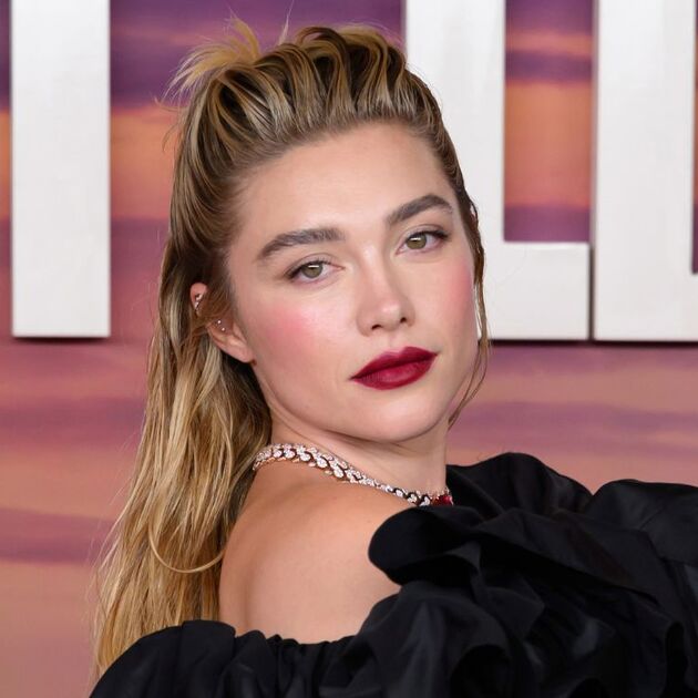 Florence Pugh roba cámara en la premiere de “Al este del Edén” (Foto: Getty Images)