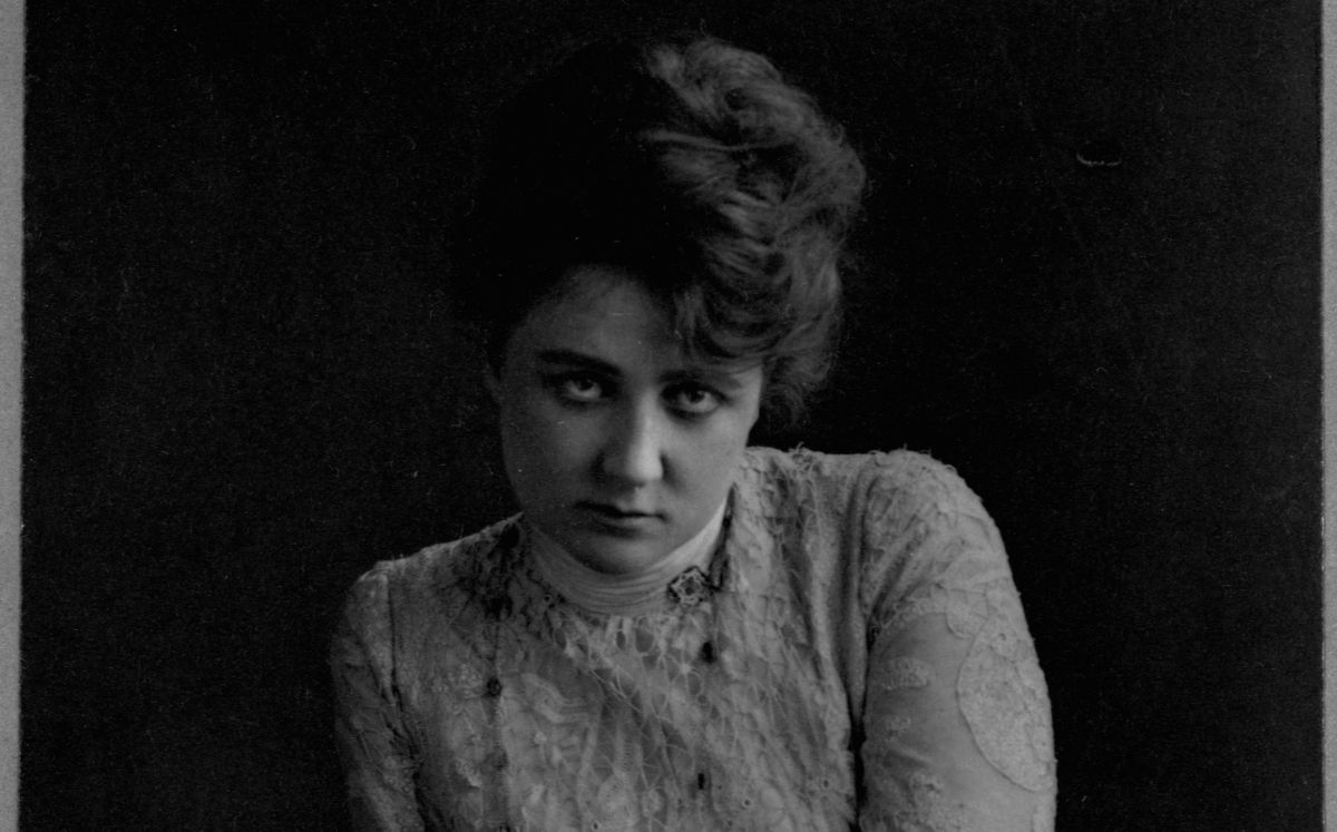 Foto de Nance O'Neil con fecha en 1900 (Foto: Getty Images)