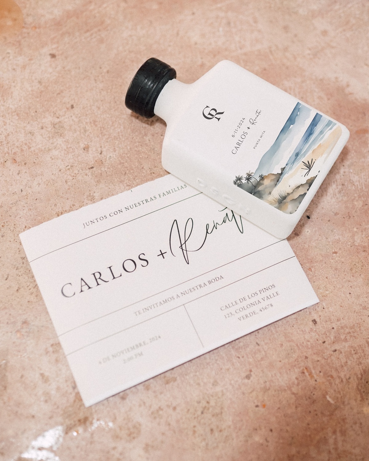 Botellas personalizadas (Foto: Instagram)