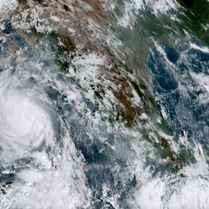 El huracán “Polo” tocará tierra dos veces en México: Fechas y zonas de riesgo (Foto: X)