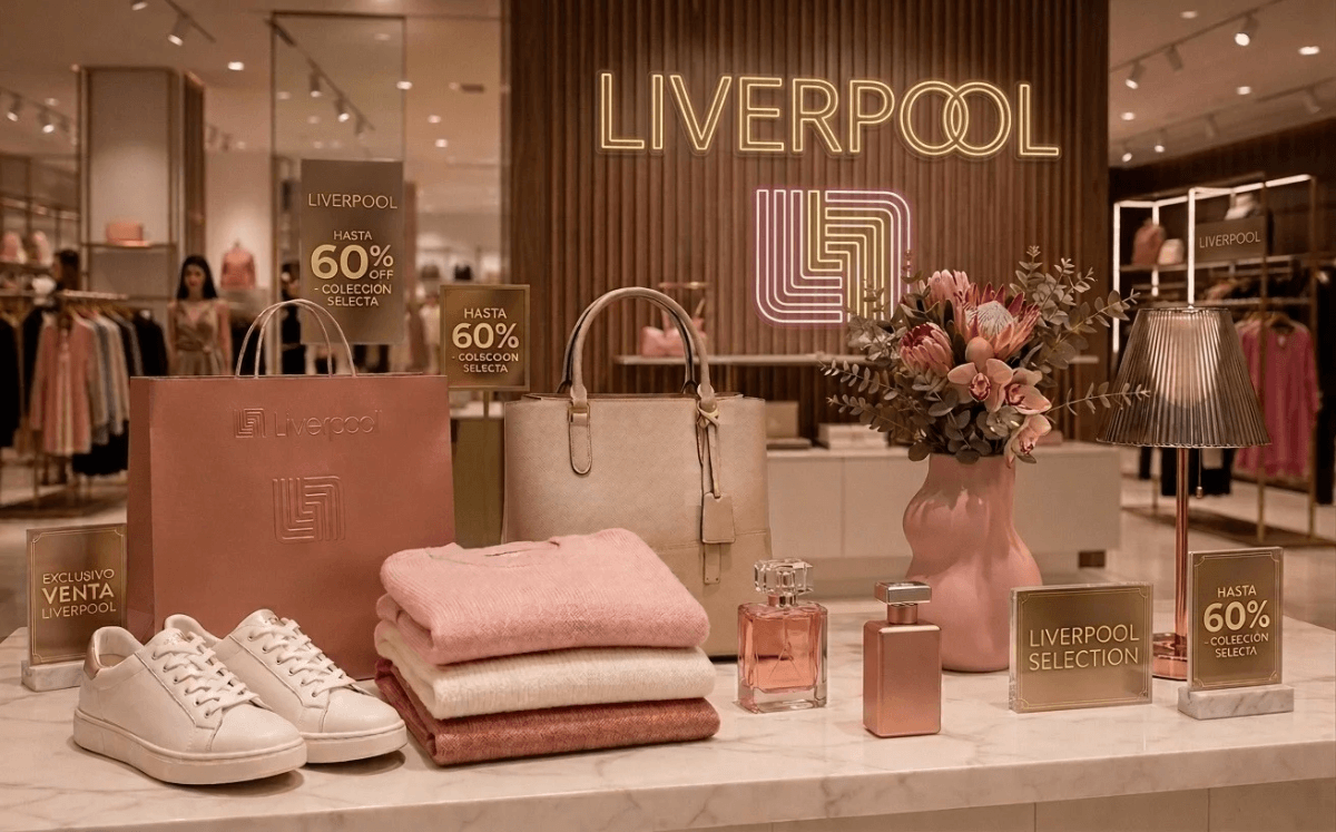 Liverpool tiene descuentos del 28 de septiembre al 4 de octubre (Foto: IA)
