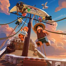 "Lego One Piece": Reparto de voz de la serie animada (Foto: Netflix)