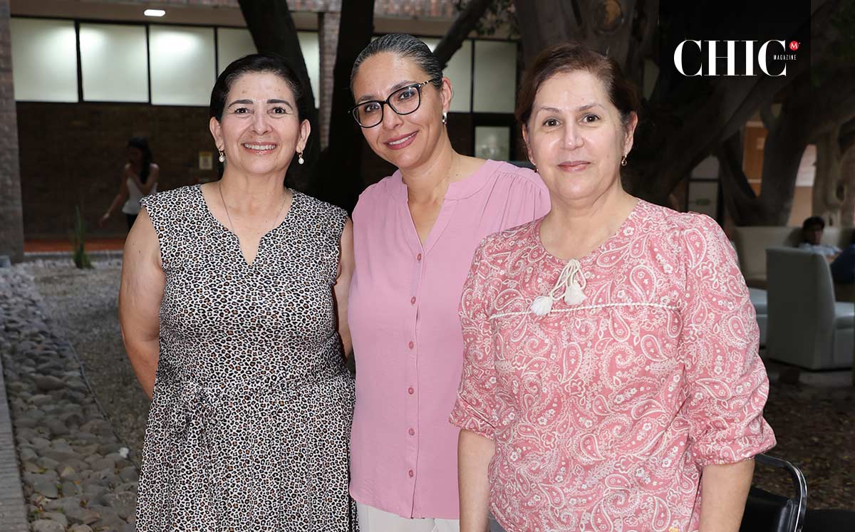 Oralia Valdez, Nayeli Cárdenas y Aleida Flores