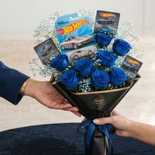 ¿Por qué se regalan flores azules con Hot Wheels el 30 de septiembre? (Foto: IA)