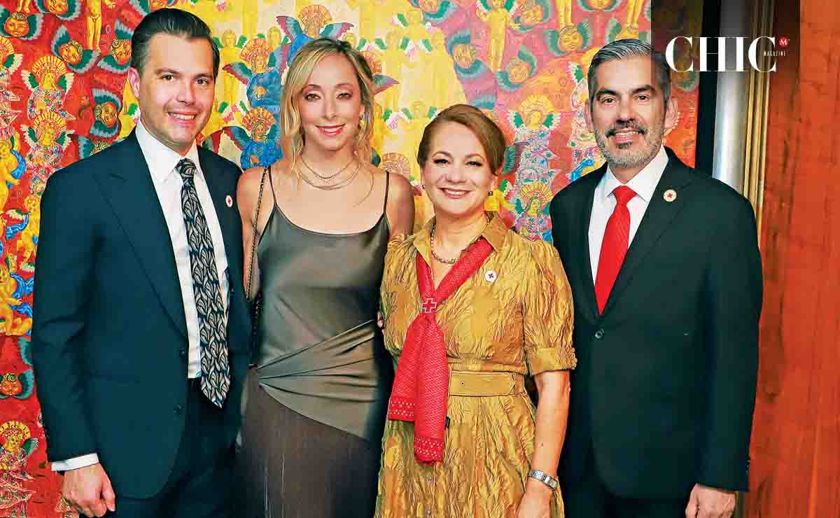 Alfonso Barragán, Mariana Falcón, Alejandra Carranza y Benito Flores/ Fotos: Daniel Saldívar
