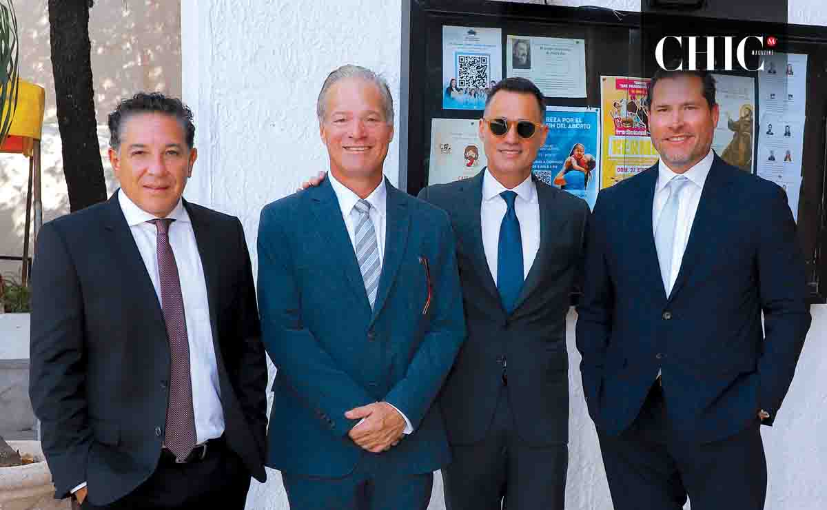 Luis Cárdenas, Adrián Benavides, Federico Zambrano y Carlos González / Fotos: Daniel Saldívar