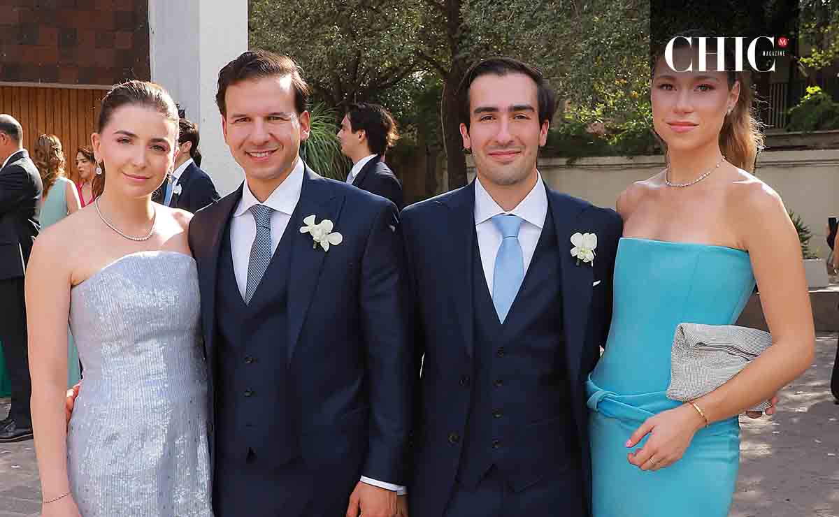 María Milmo, Andrés Méndez, Gabriel Milmo y Luisa Newell / Fotos: Daniel Saldívar