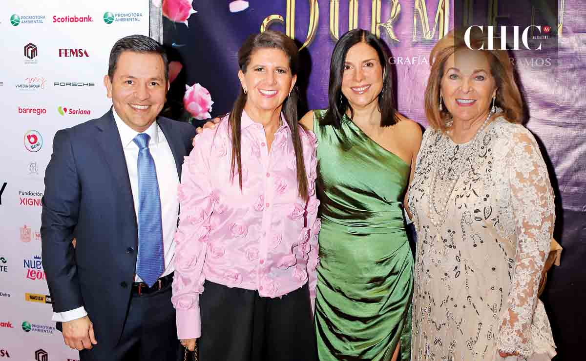 Mauricio Morales, Martha Herrera, Lorenia Canavati y Liliana Melo de Sada / Fotos: Roberto Alvarado