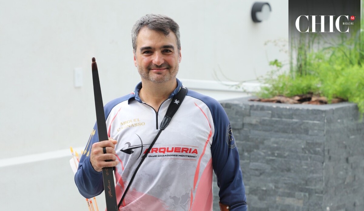 Miguel Cagnasso competirá en la modalidad Longbow. / Foto: Roberto Alvarado