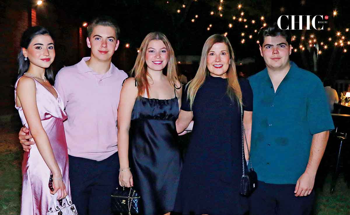 Paulina Guerra, Emiliano Gamboa, Bárbara Gamboa, Bárbara Noyola y Marcelo Gamboa / Fotos: Daniel Saldívar