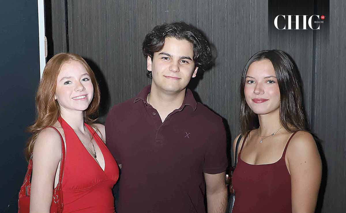 Regina Zapien, Santiago Pérez y Paloma Farías / fotos: Roberto Alvarado