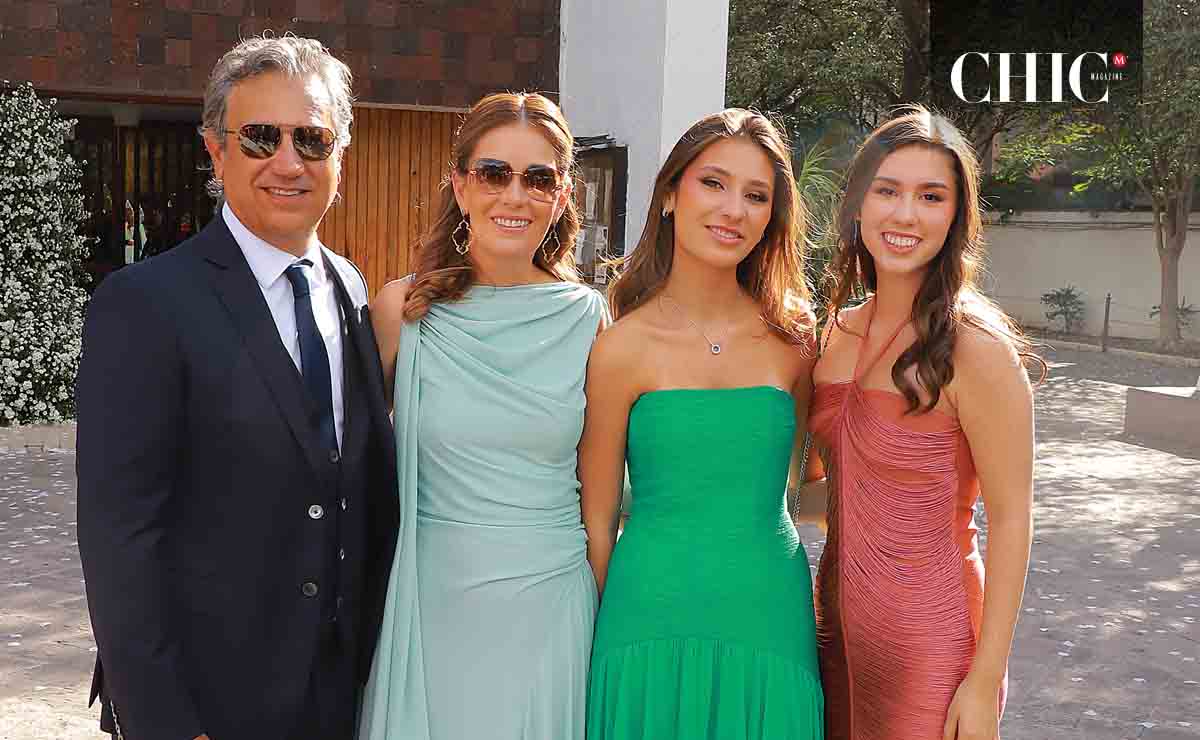 Ricardo Arroyo, Claudia Martínez, Alexa Arroyo y Lizzy Ravizé / Fotos: Daniel Saldívar