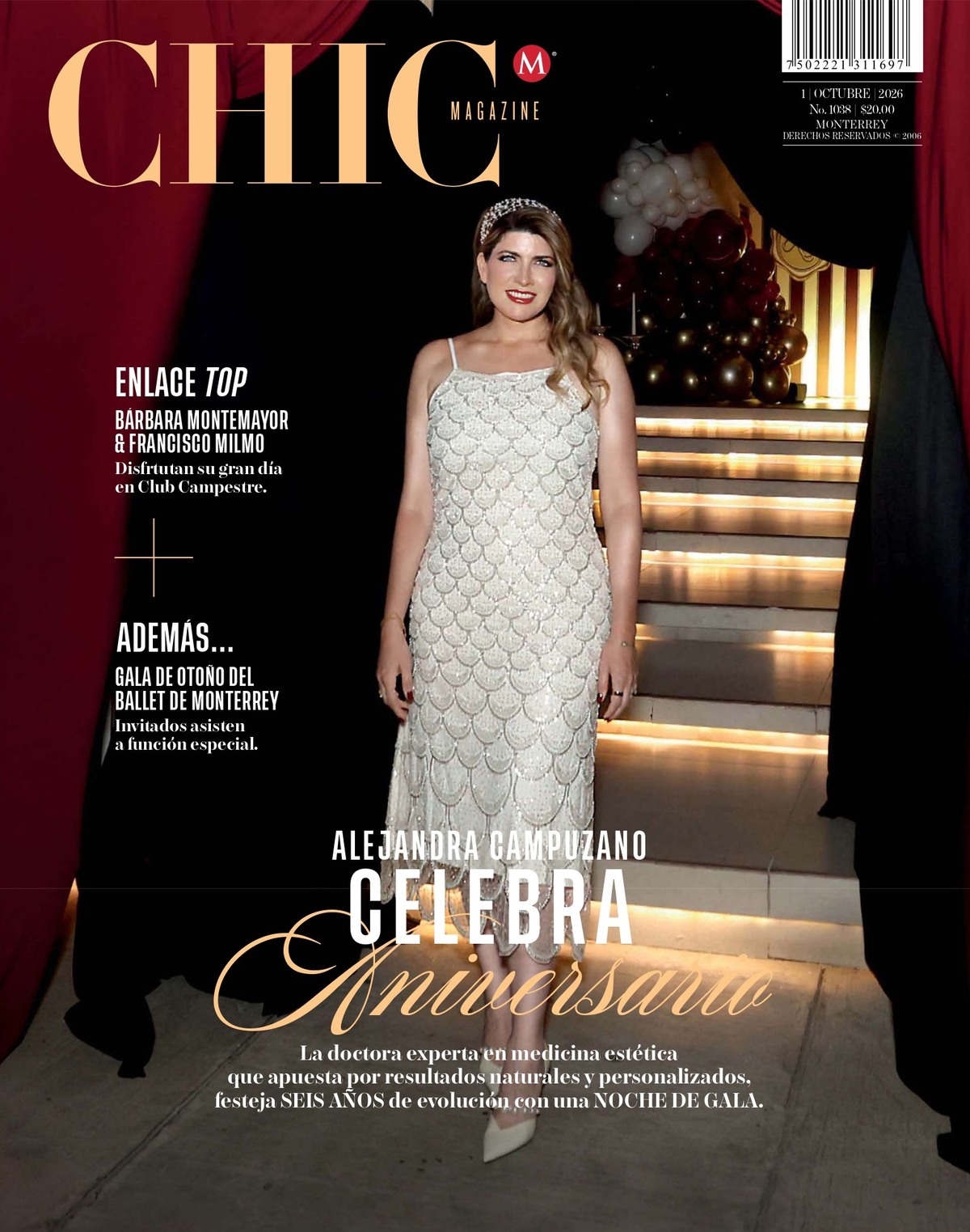 Chic Magazine Monterrey, 01 de octubre de 2026