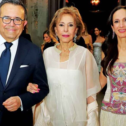 Ildefonso Guajardo, Yolanda Santos y Yolanda Garza / Fotos: Roberto Alvarado