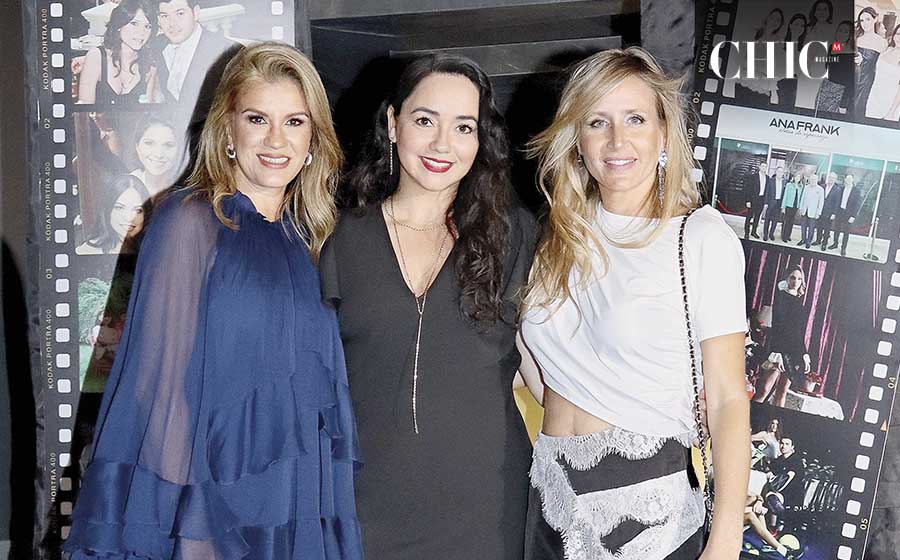 Balbina de la Vega, Mariana Moctezuma y María José Peláez