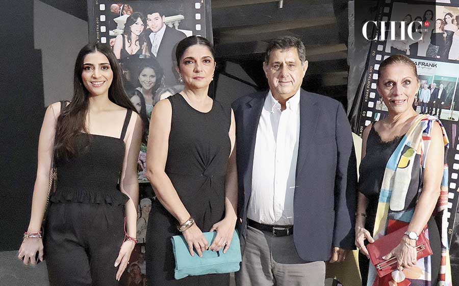 Daniela Madero, Martha Herrera, Paulo Madero y Yoli Herrera