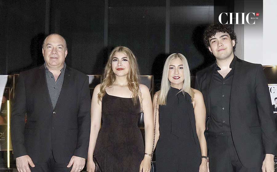Eduardo Manzur, Ana Gaby Manzur, Sandra Alvarado y Lalo Manzur