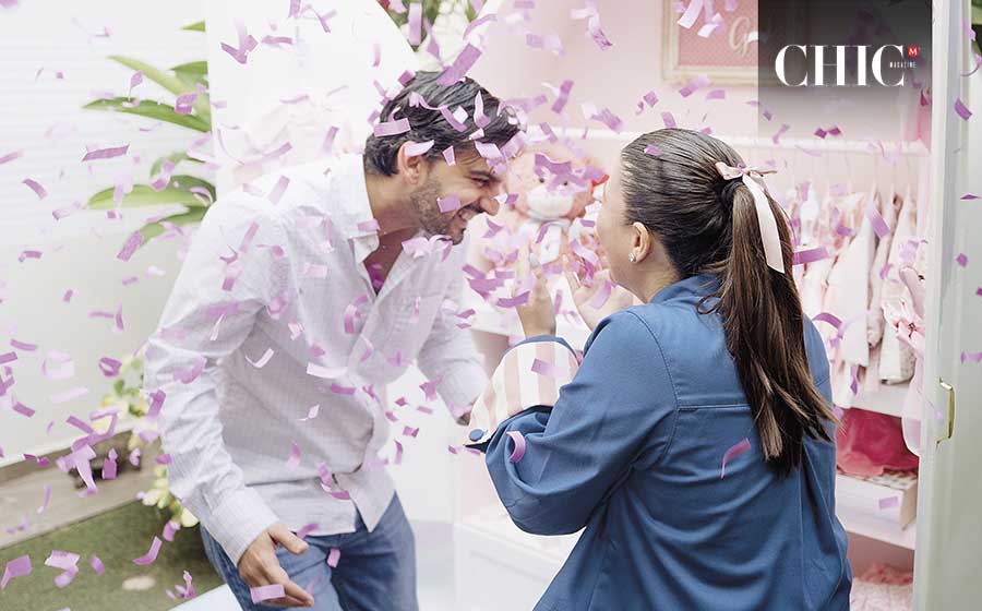 ¡Es una niña! felicidades a la pareja