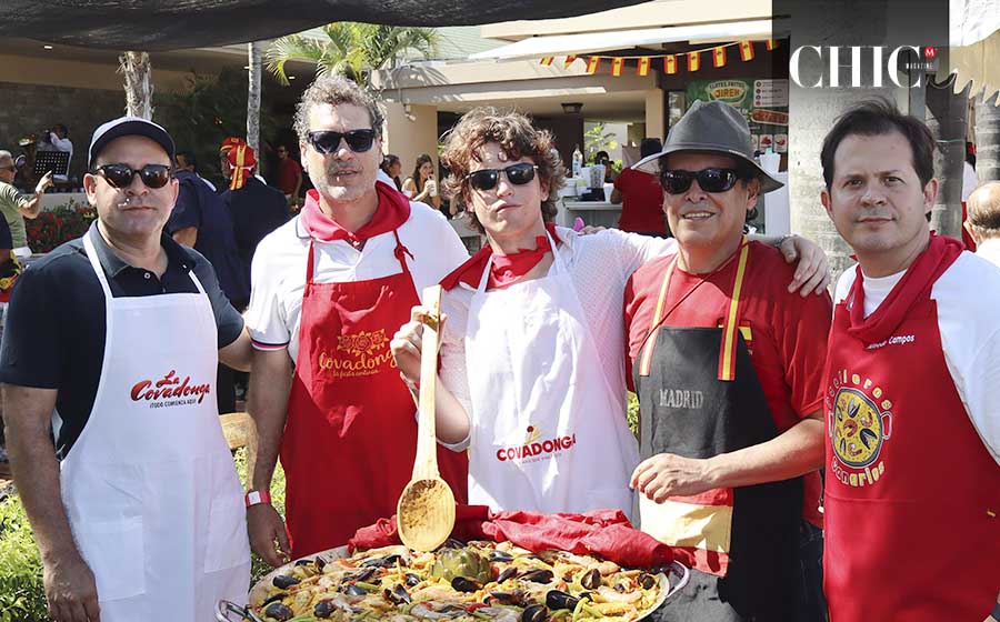 Jorge Vila, Luis Simón, Santiago Simon, Carlos Simon y Alfredo Campos