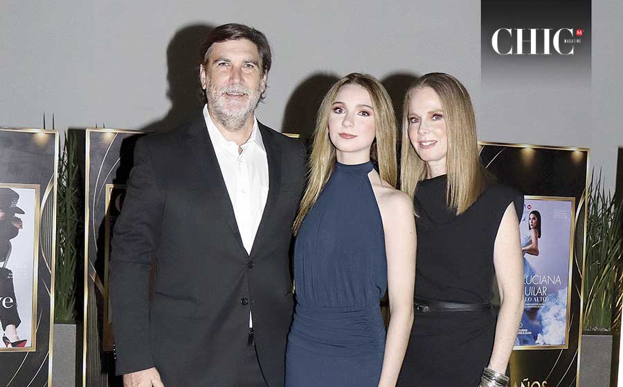 José Luis Fernández, María Fernández y María Teresa Eichelmann